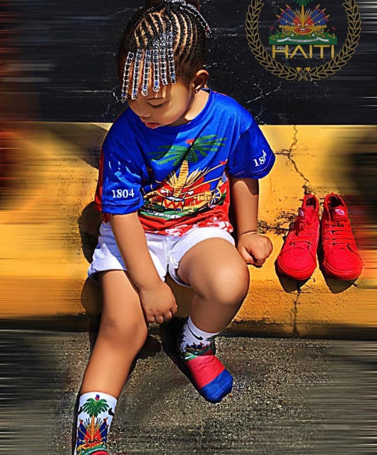 Kid Haiti Pride Shirt
