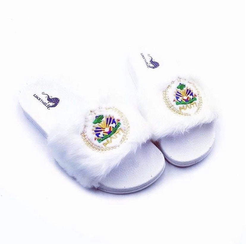 Domi Dous Fur Slides Combo Set