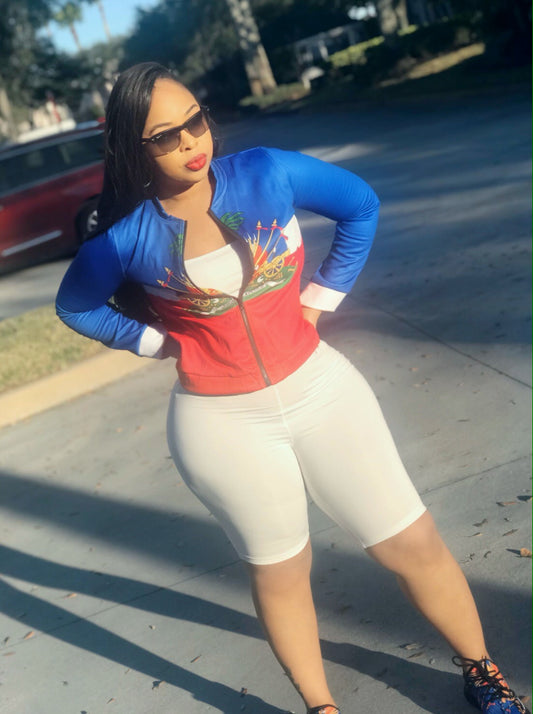 Unisex fitted Haiti Jacket